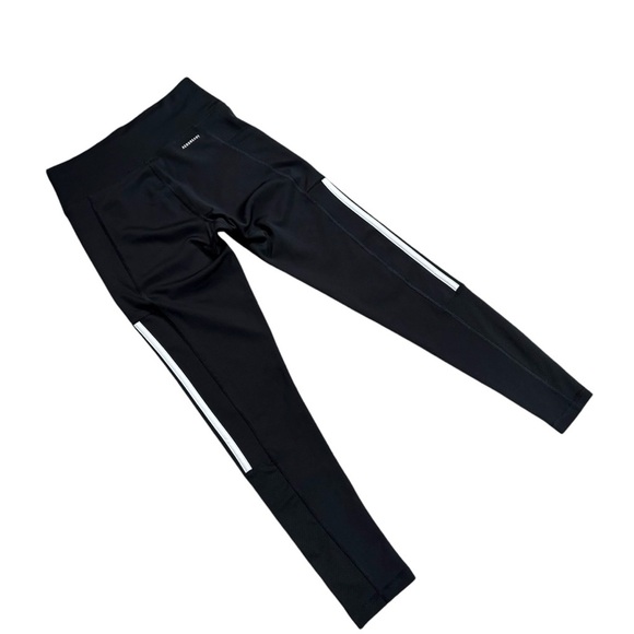 Adidas Women's Lightweight High Rise 3-Stripe Mesh 7/8 Leggings, size Small - Picture 6 of 11